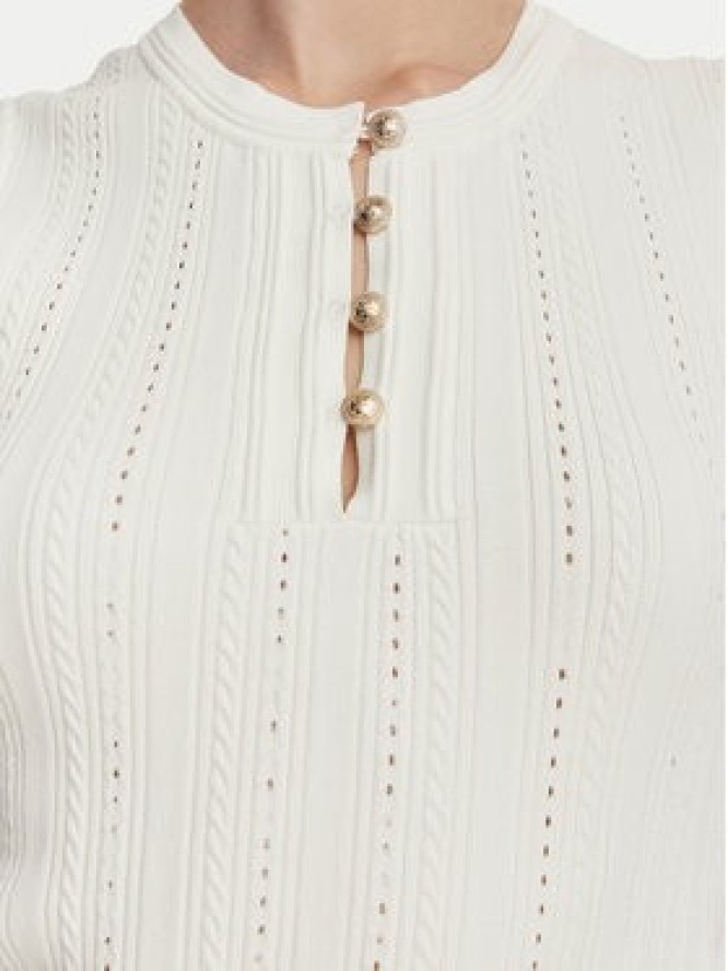 Guess Bluzka W6YR24 Z0970 Biały Regular Fit