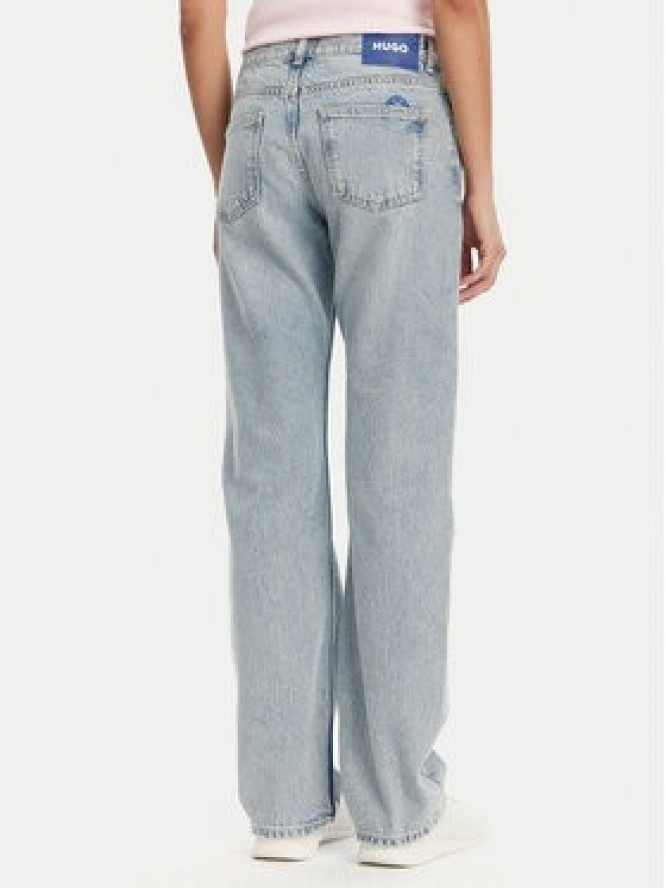 HUGO Jeansy Getali_B 50537425 Niebieski Straight Fit