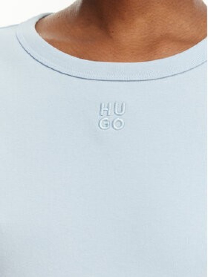 HUGO T-Shirt Deloris 50512002 Niebieski Regular Fit