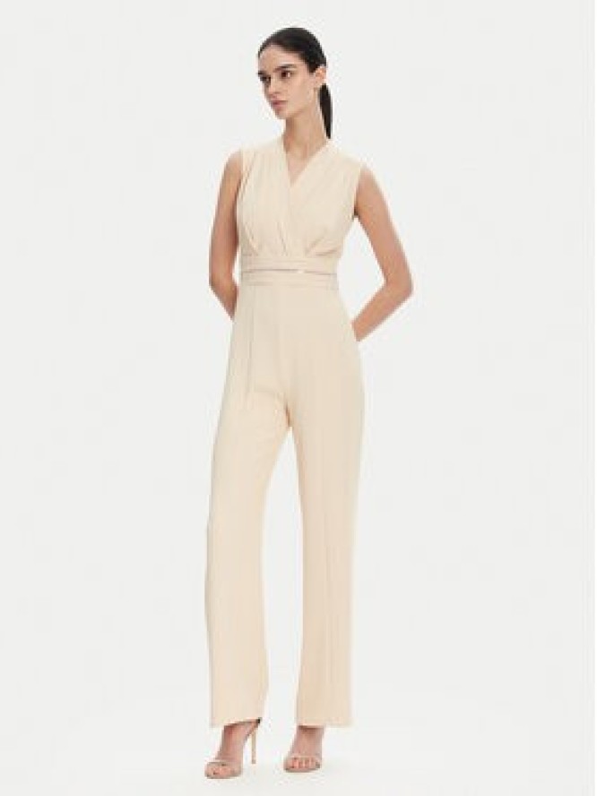 Rinascimento Kombinezon CFC0123490003 Beżowy Regular Fit