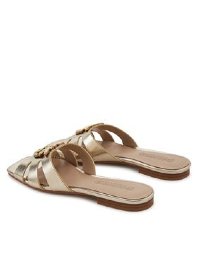 PINKO Klapki Marli 09 SD0313P049 Złoty