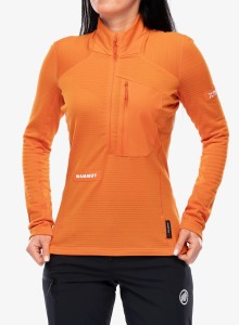 Bluza damska bez kaptura Mammut Eiger Nordwand Advanced FL Half Zip Pull