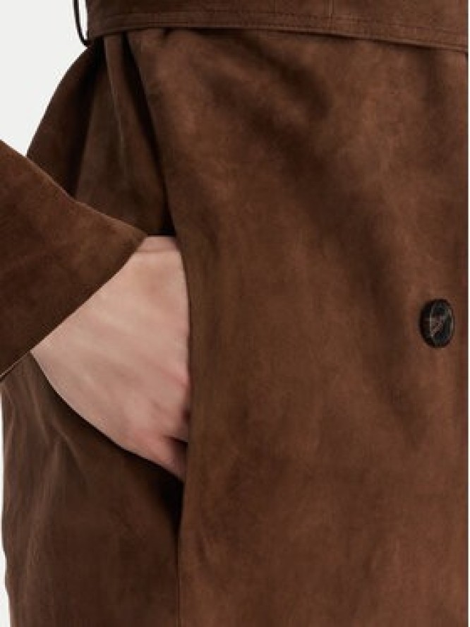 Marella Płaszcz przejściowy Oblare 2613441091 Brązowy Regular Fit