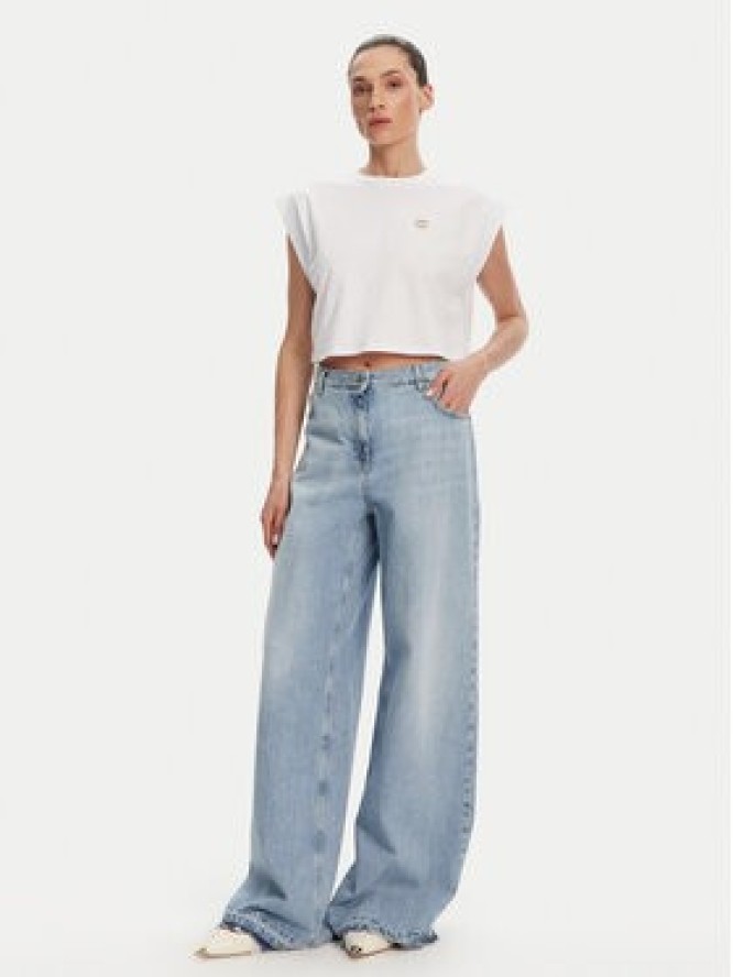 TWINSET T-Shirt 251TT2043 Biały Regular Fit