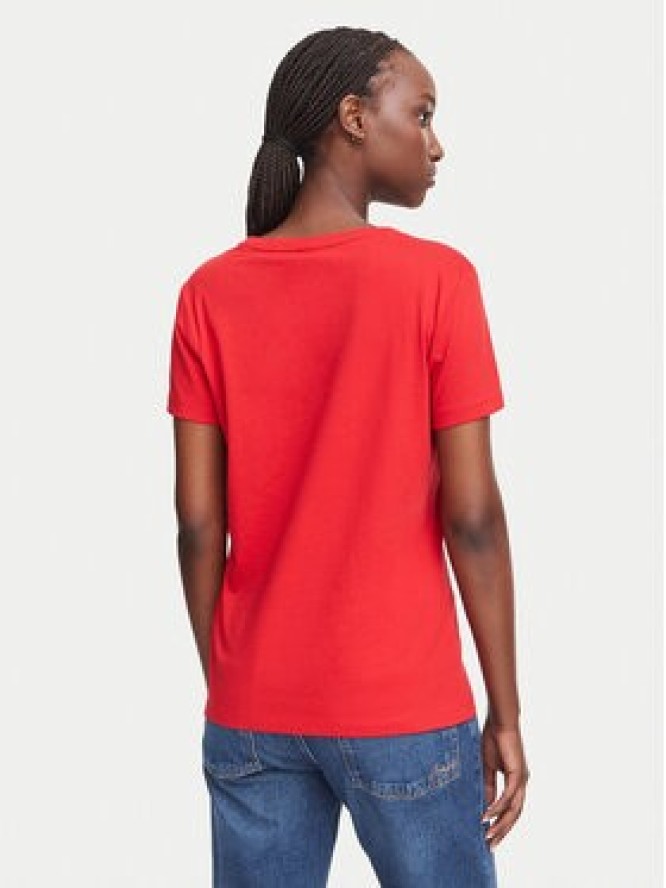 BOSS T-Shirt C_Elove 50554696 Czerwony Slim Fit