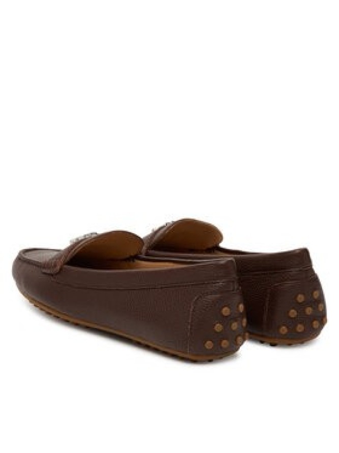 LAUREN RALPH LAUREN Mokasyny Kingad 802942768016 Brązowy