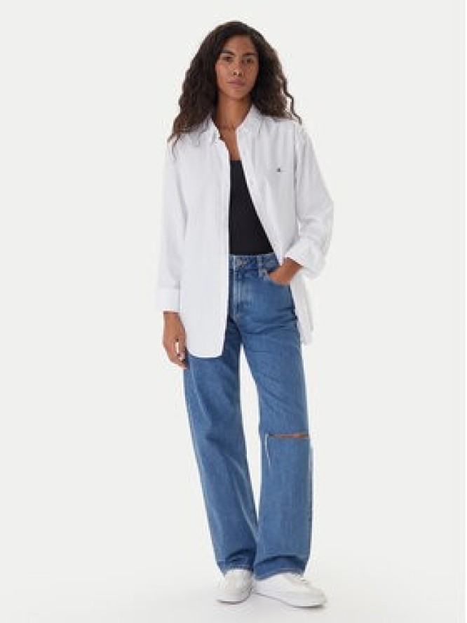 Calvin Klein Jeans Jeansy LV047E609G Granatowy Regular Fit