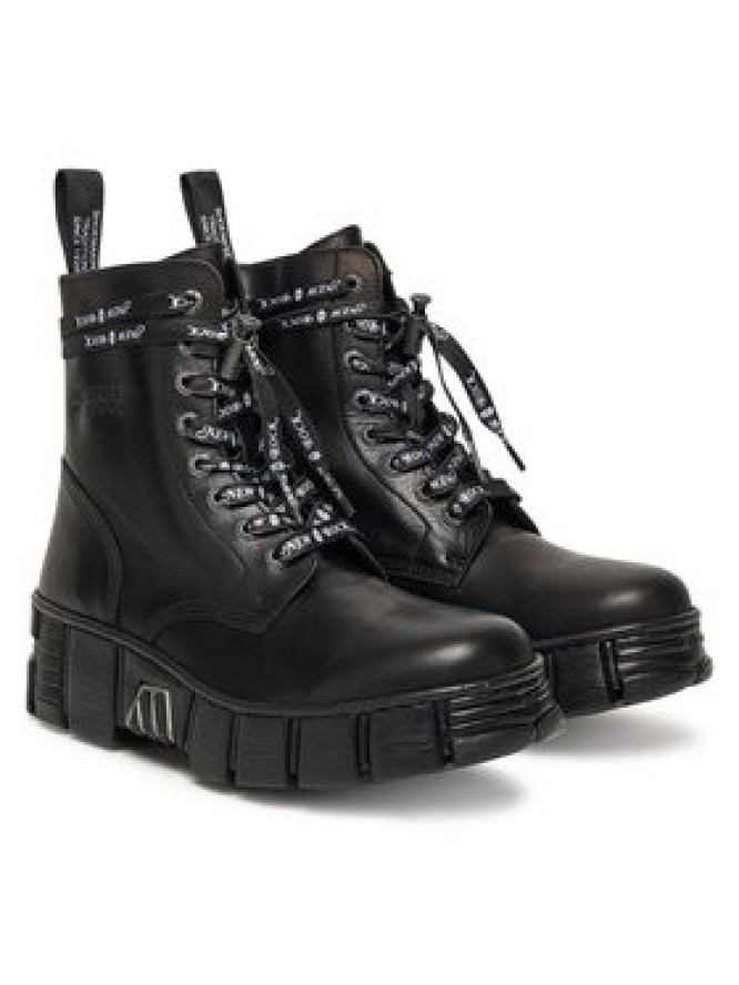 NEW ROCK Trzewiki M-WALL084NP-C8 Czarny