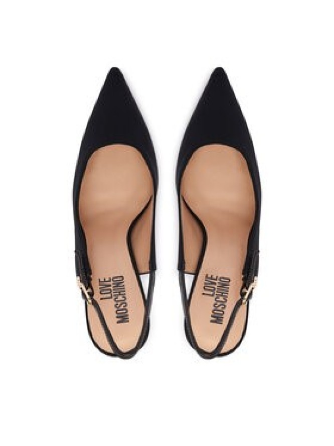 LOVE MOSCHINO Szpilki JA10149G1PIM400A Czarny