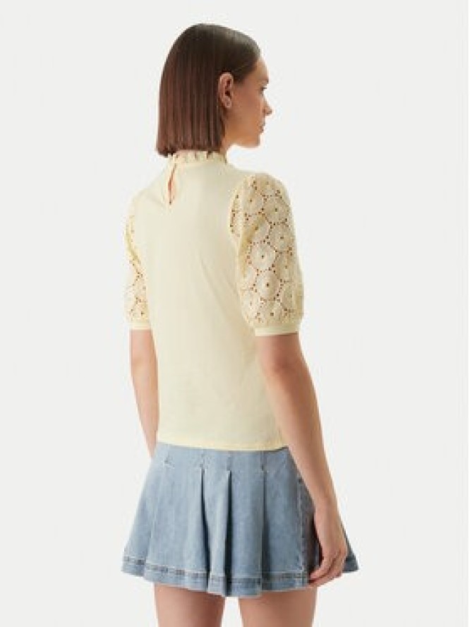 Morgan Bluzka 241-DULIE Żółty Regular Fit