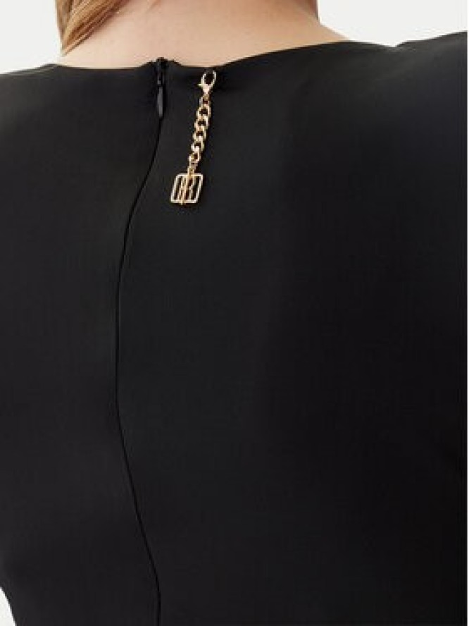 Fracomina Sukienka wieczorowa FQ25WD3006W62601 Czarny Slim Fit