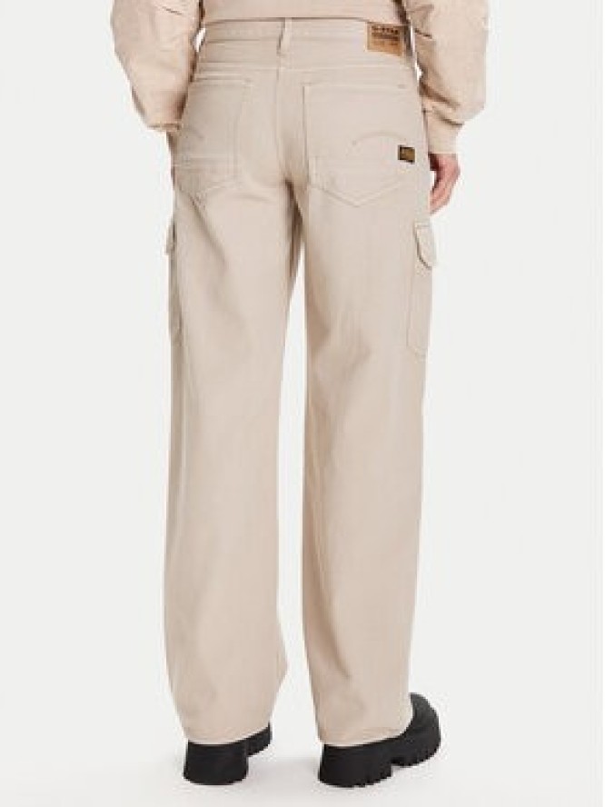 G-Star Raw Spodnie materiałowe Judee D24673-E078 Beżowy Relaxed Fit