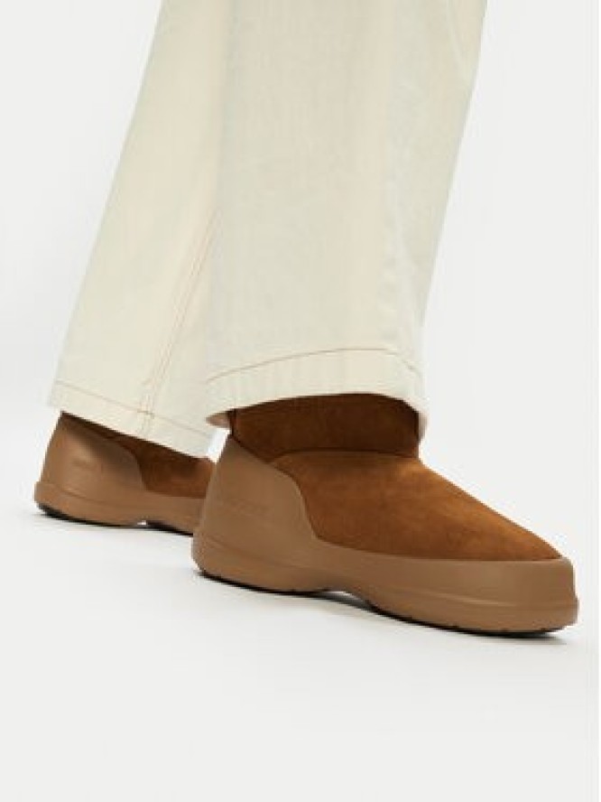 Moon Boot Śniegowce Luna Low Suede Boot 80D2480040 Brązowy