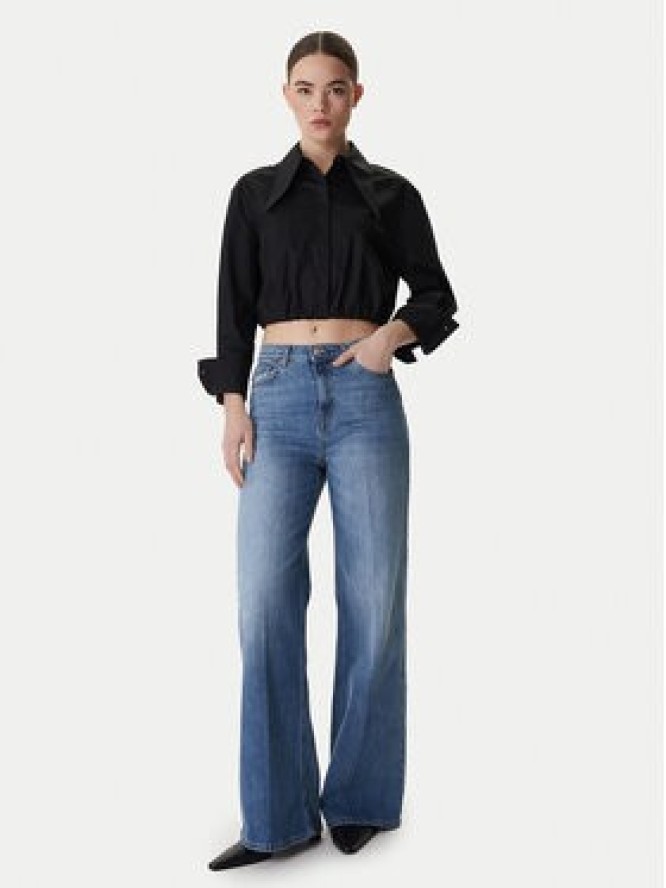 Vero Moda Koszula Melli 10330520 Czarny Regular Fit