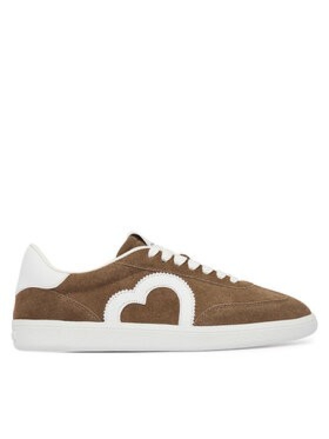 LOVE MOSCHINO Sneakersy JA15112G1OIG0203 Brązowy