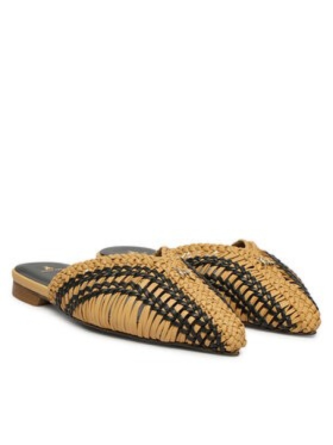 Patrizia Pepe Klapki 8Z0140/L109 Beżowy ciemny