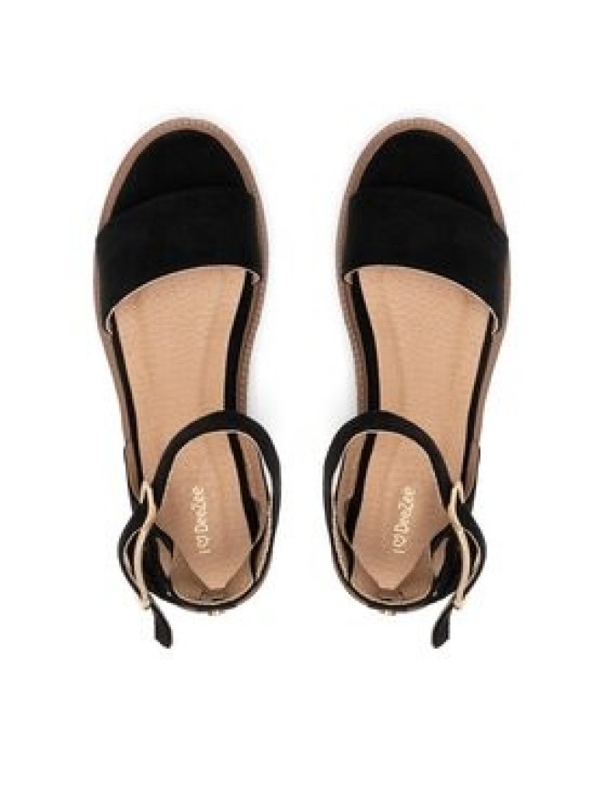 DeeZee Sandały WS091-01 Czarny