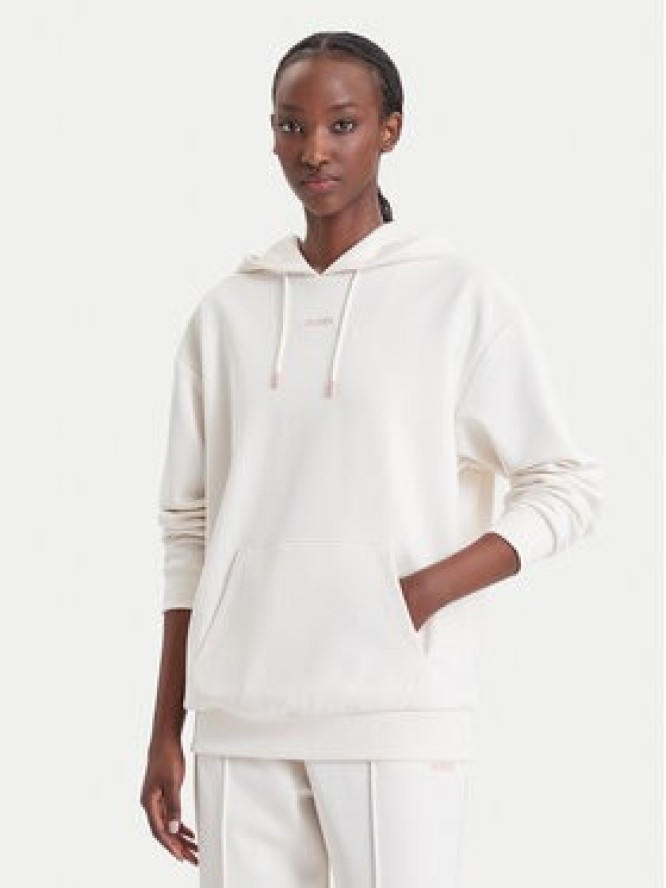 Guess Bluza V6BQ17 K6354 Kremowy Oversize