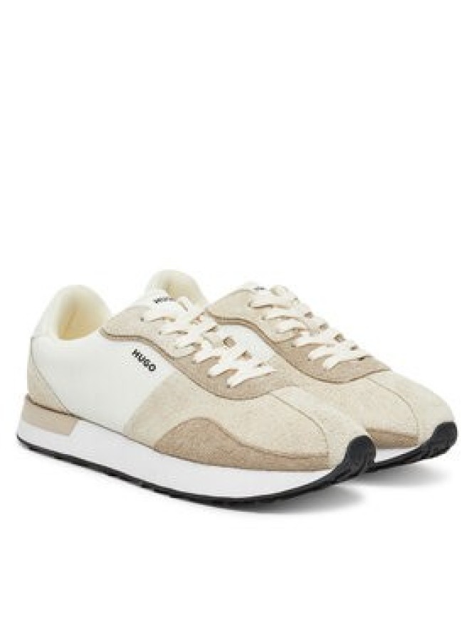 HUGO Sneakersy Kiria Runn hsdme 50541592 Écru