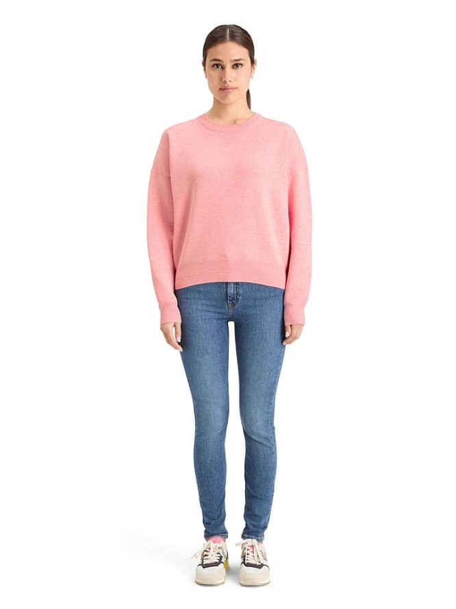 Scotch & Soda Sweter w kolorze jasnoróżowym rozmiar: S