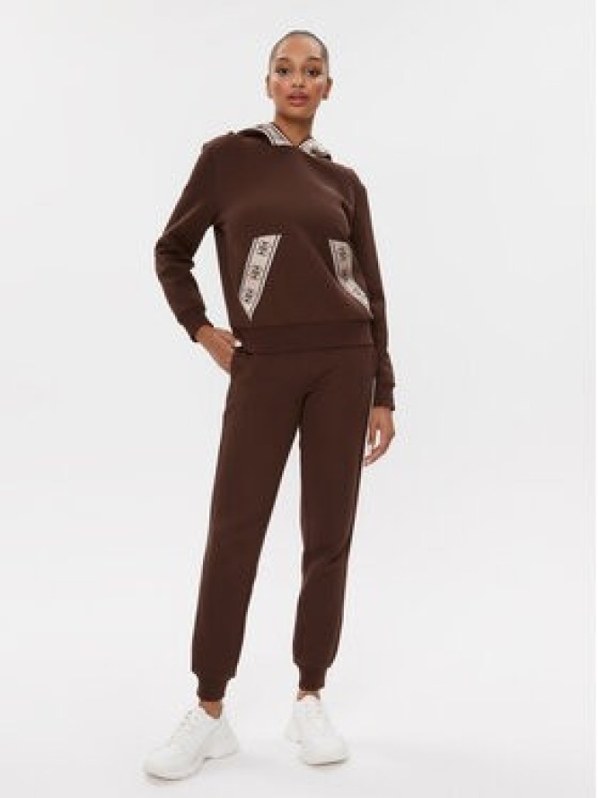 Guess Spodnie dresowe V2YB15 KB3P2 Brązowy Regular Fit