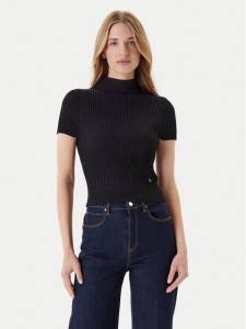 Guess Sweter W5YR04 Z0040 Czarny Regular Fit