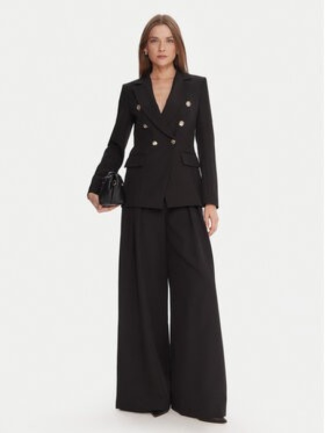 Maryley Marynarka 25IB139/43NE Czarny Regular Fit