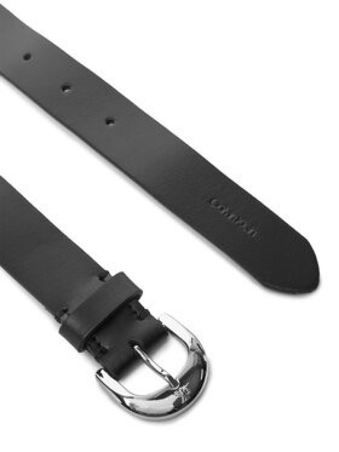 Calvin Klein Jeans Pasek Damski Casual Pin Buckle 25Mm LV04K7015G Czarny