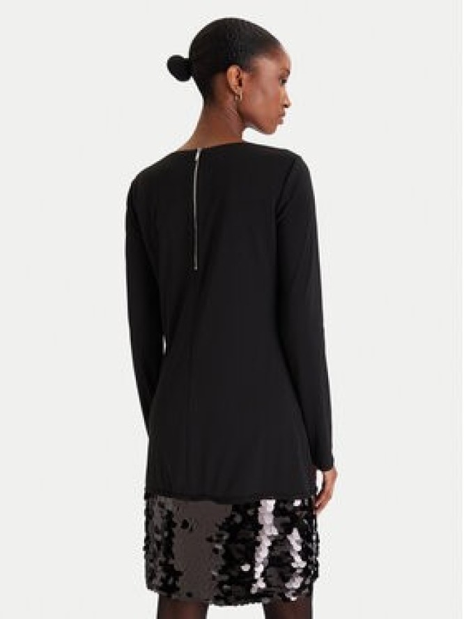 DKNY Sukienka koktajlowa DD5J1N09 Czarny Relaxed Fit