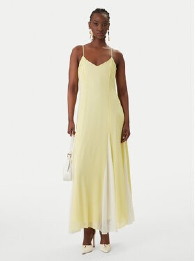 Vero Moda Sukienka letnia Raelynn 10348442 Żółty Regular Fit