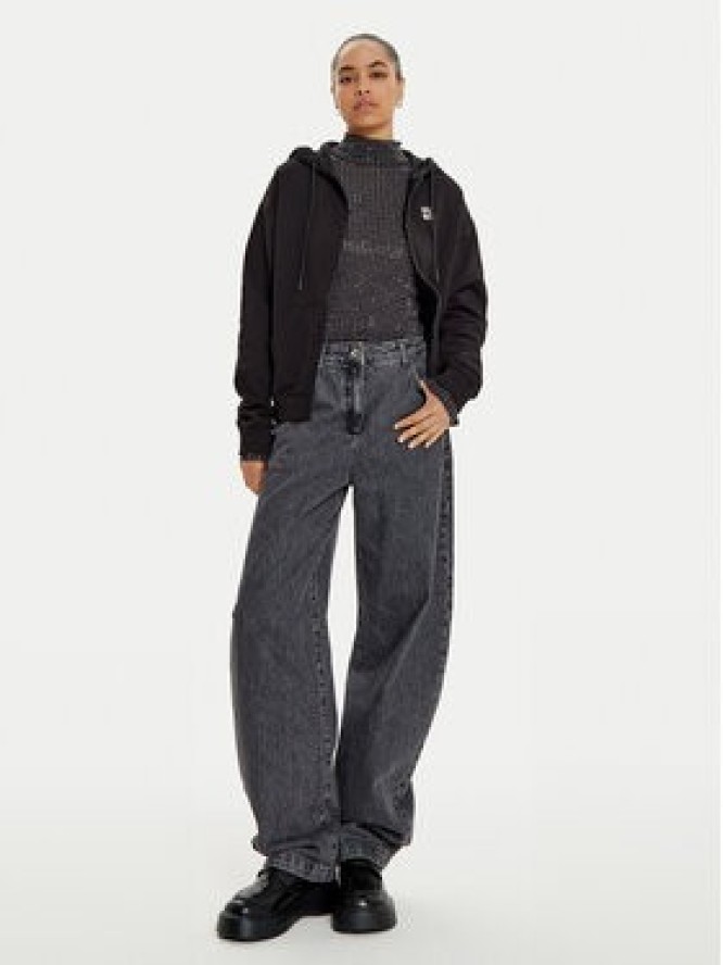 Hugo Bluza Dalfine 50535240 Czarny Regular Fit