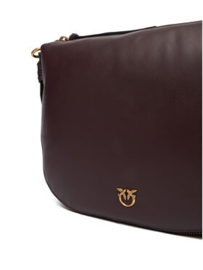 PINKO Torebka Hobo Zip Around Classic Ai 25-26 PLTT 105113 A0QO Bordowy