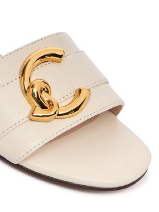 Coccinelle Klapki C-Me E4 SB3 17 01 01 Biały