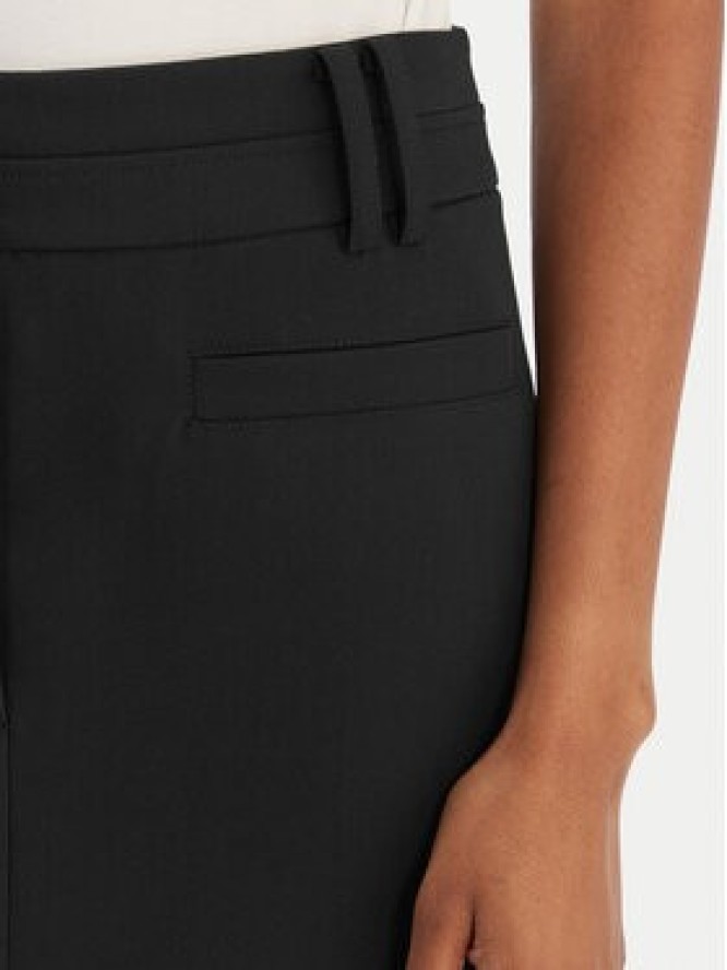 Patrizia Pepe Spódnica midi 8G0515/A498-K103 Czarny Regular Fit