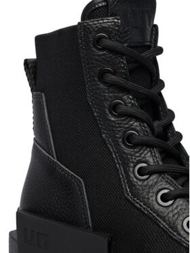 United Nude Trzewiki Roko Combat 1104501165 Czarny