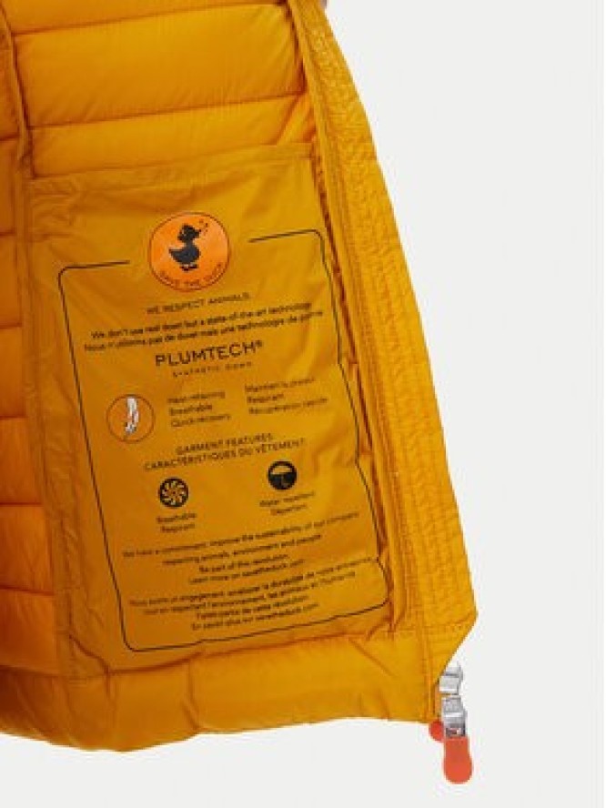 Save The Duck Kurtka przejściowa D39760W GIGA20 Żółty Regular Fit