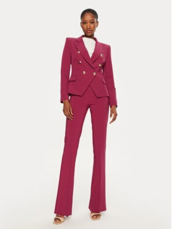 Rinascimento Marynarka CFC0119987003 Różowy Regular Fit