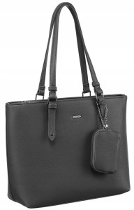 Shopperka damska Rovicky R-072-01 szara