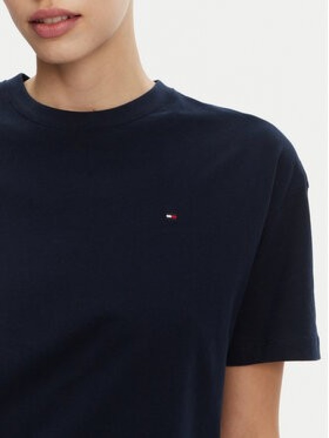 Tommy Hilfiger T-Shirt UW0UW05763 Granatowy Regular Fit