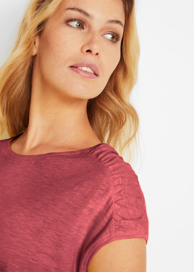 T-shirt boxy, krótki rękaw