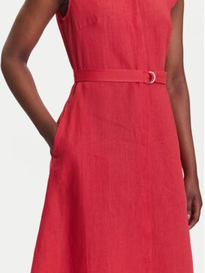 Marella Sukienka koszulowa Rodesia 2515221262 Czerwony Regular Fit