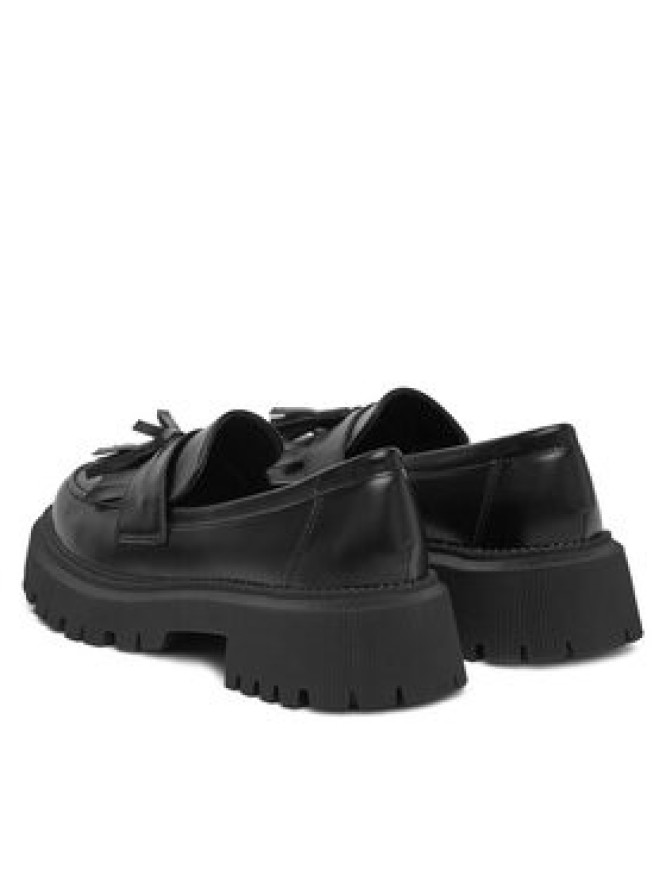 DeeZee Loafersy S670-21 Czarny