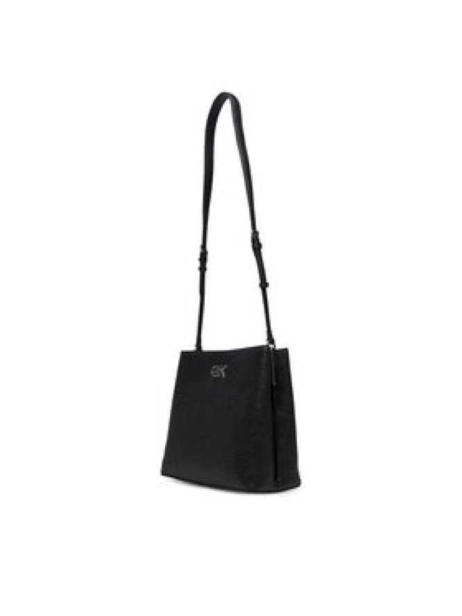 Calvin Klein Torebka Ck Bucket Bag_Tex K60K613179 Czarny