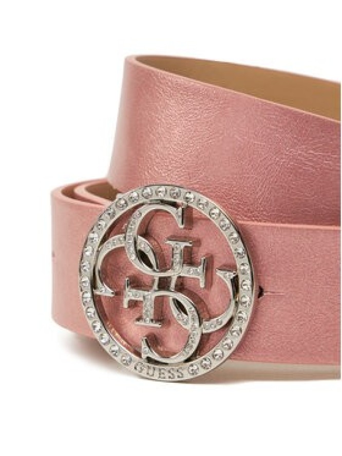 Guess Pasek Damski W5GZ13 L0WF0 Różowy