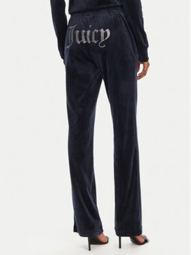 Juicy Couture Spodnie dresowe Tina JCAPW045 Granatowy Regular Fit