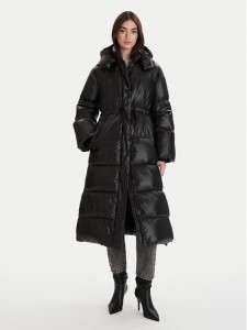 ViCOLO Kurtka puchowa TF0086 Czarny Regular Fit