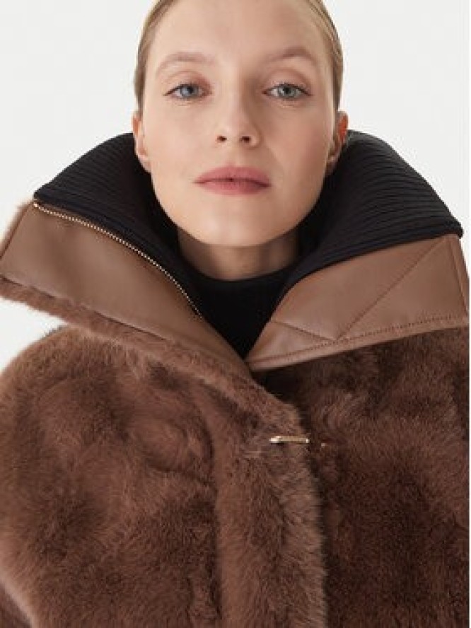 LOLA CASADEMUNT Kurtka przejściowa LF2501014 Brązowy Regular Fit