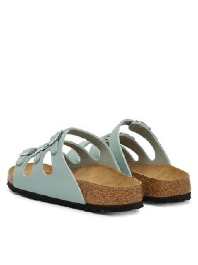 Birkenstock Klapki Florida 1032055 Zielony