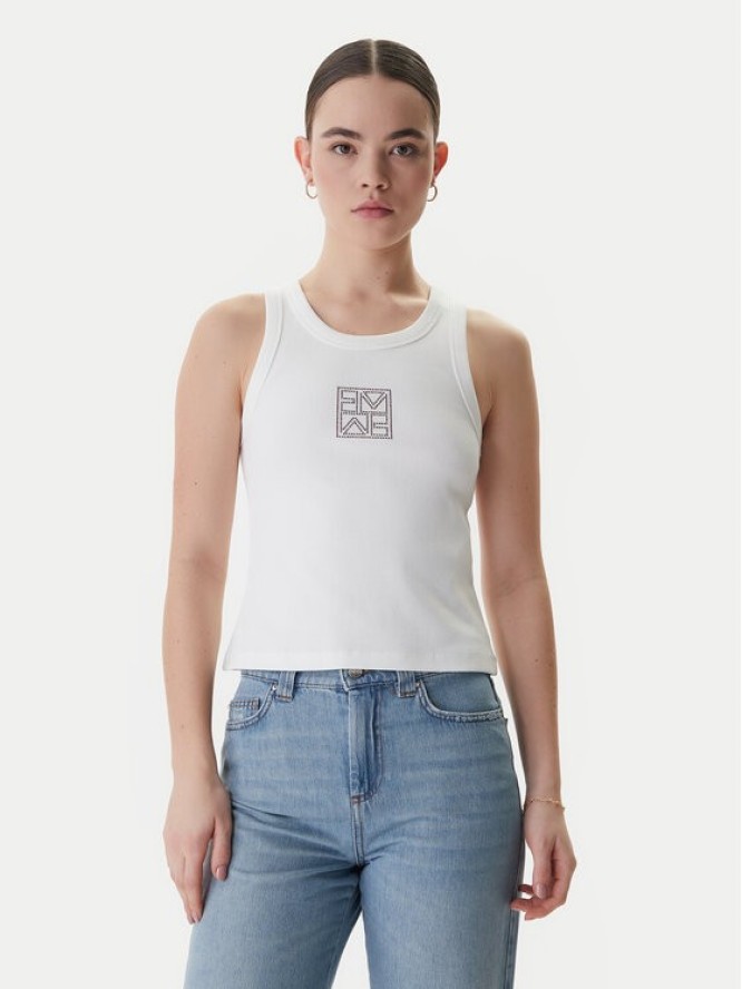 Marella Top Sesamo 2615941041 Biały Regular Fit