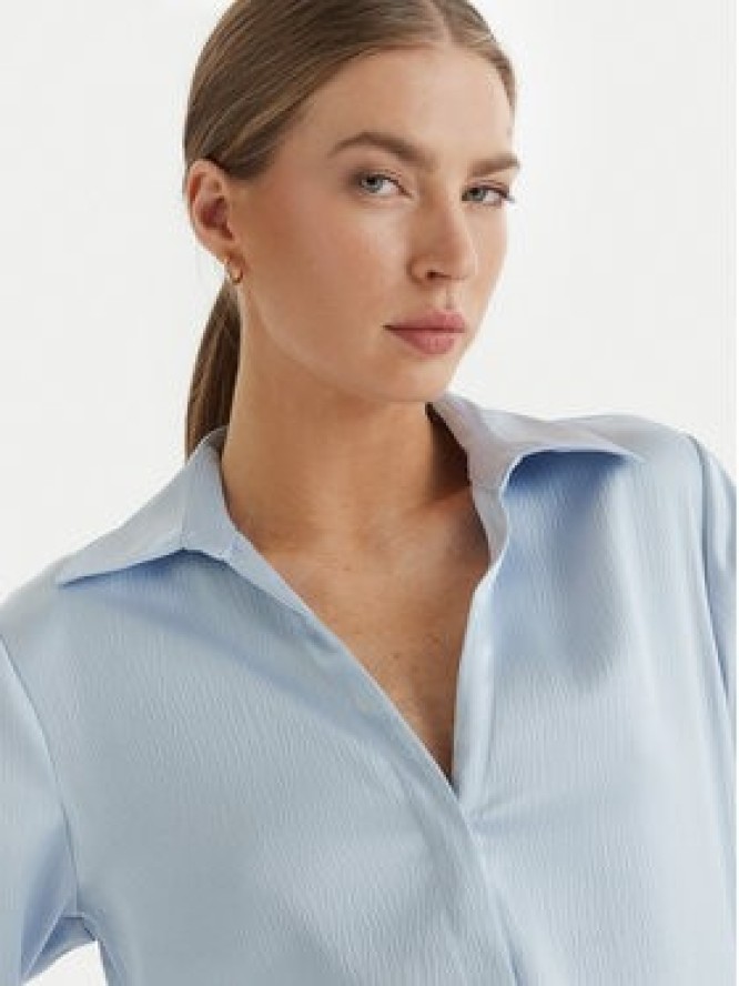 Calvin Klein Koszula LV044F129G Błękitny Regular Fit